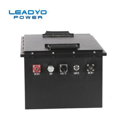 Chine batterie de 300Ah 24V Lifepo4 construite dans des systèmes de contrôle d'affichage à cristaux liquides pour l'application solaire à vendre