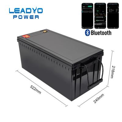 China sistema de energia do armazenamento da bateria de 300ah 12V Lifepo4 com controle de BMS APP à venda