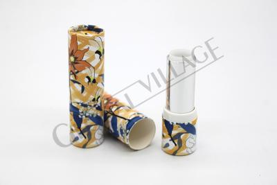 China Empty Custom Lipstick Packaging Tube 12.7mm CMYK PMS Printing for sale