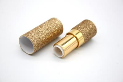 China Empty Paper Lipstick Tube Inner Cup 9.6mm With Golden Mechanism for sale