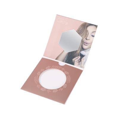 China Empty Eyeshadow Envelope Packaging 60mm C1S Paper Custom Flat Pack for sale