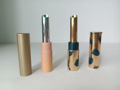 China C2S Cardboard Paper Lipstick Tube Lip Balm Containers Hot Stamping Mechanism for sale