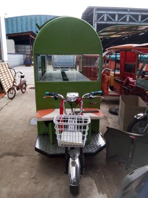 China roda elétrica móvel do caminhão três do alimento 1000W para o jantar da cidade à venda