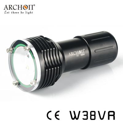 China 1400 Lumen W38VR multifunction 100 meter underwater photographing Light for sale