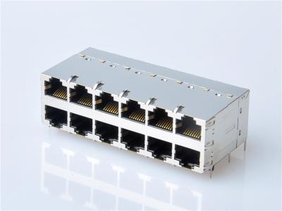 China RJ45 2x6  with Integrated Magnetics JACK  ，HULYN for sale