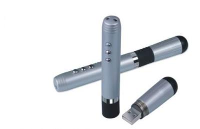 China Professional Metal Laser Pointer Page Up And Down Function No PC Programming for sale