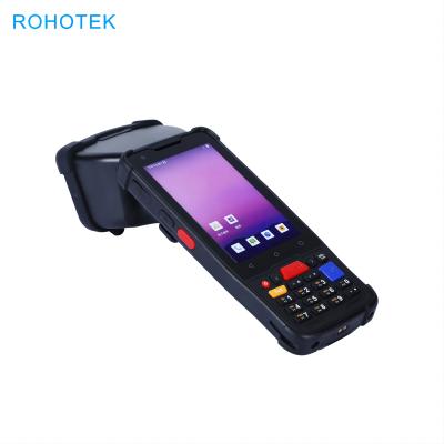 China Black Rugged Handheld PDA Scanner Android With 2GB RAM 16GB ROM for sale