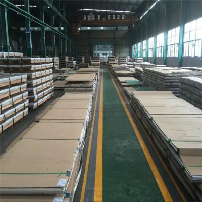 China folha de aço inoxidável laminada a alta temperatura 316 dos Ss 304 3mm da placa S355 de 12mm 409 410 904l 2205 2507 VAGABUNDOS à venda
