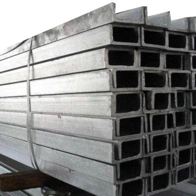 China 3/4 de perfil de aço inoxidável de aço inoxidável do feixe da parede seca H dos canais 12mm C C12x20.7 2mm 2x4 U à venda