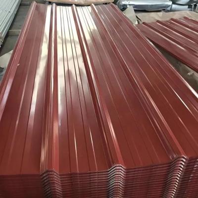 China Pre pintado proveído de costillas galvanizó las hojas de acero y arrolla la placa de tejado de la hoja de metal de Ppgi en venta