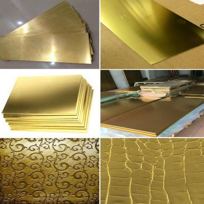 China 0.3mm Copper And Copper Alloys ASTM C10100 Brass Sheet Coil for sale