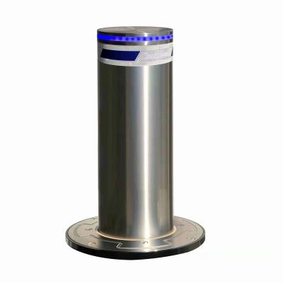 China New Style Steel Parking Bollards Manual Stainless Steel Retractable Bollard for sale