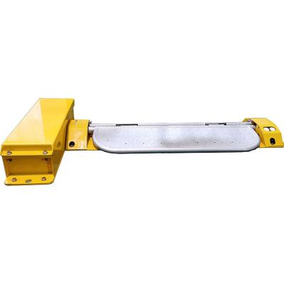 China Flap Automatic Parking Lock Rectangle Shape Yellow Color Steel Material for sale