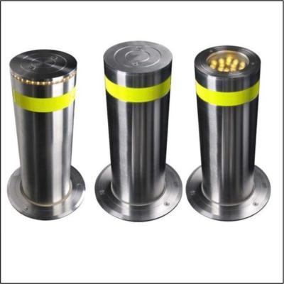 Chine Manual Road Hydraulic Security Bollards Cylindrical For Traffic à vendre
