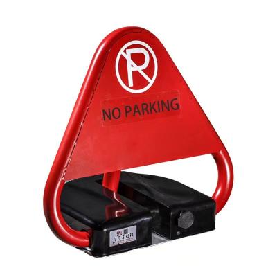 China Intelligent Automatic Parking Lock O Shaped Triangular Remote Control for sale