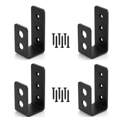 China Package 4PCS 2 or 4 JH-Mech High Tensile Steel Construction Lumber Door Barricade Bracket for sale