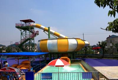 China Fiberglass Amusement Park Rides Super Behemoth Bowl Water Slide Customized for sale
