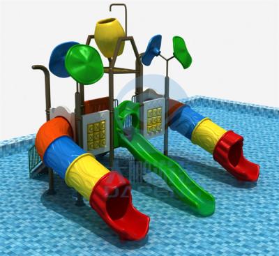 Cina Il piccolo acquascivolo commerciale di Aqua Park Water Playground Slides LLEPE ha personalizzato in vendita