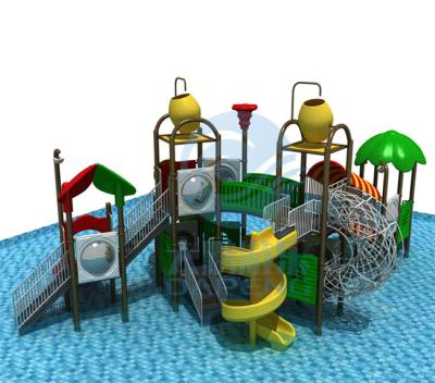 China Security Playground Water Slide Kids LLEPE Outdoor Water Slide Environment Friendly for sale