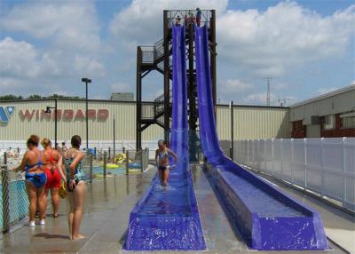 China Commercial Kamikaze Water Slide Fiberglass 10m Height For Adult for sale