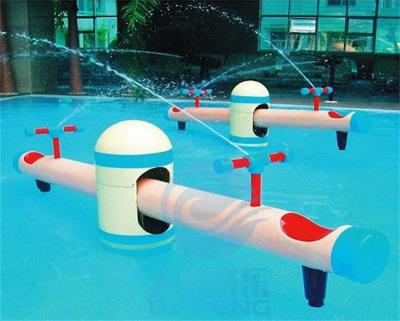 China Water Play Equipment Kids Aqua Park Toy Swimming Pool Games Water Seesaw Spray for sale