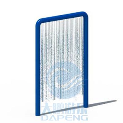China Galvanized Steel Water Splash Pad Splash Zone N Shape Waterfall Water Spray Curtain for sale