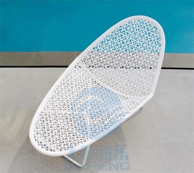 China Non Inflatable Swimming Pool Accessories Balcony Leisure White Rattan Bed for sale