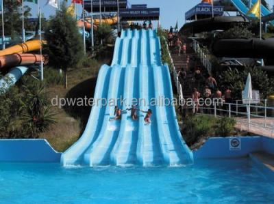 China Aqua Park Equipment Colorful Custom Multiple Water Fiberglass Slides For Commercial Swimming Pool/Home for sale