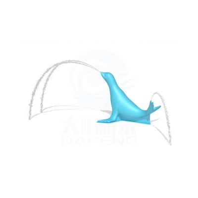 中国 Water Features Park Sea Lion Shape Splash Sprinkler Pad System For Children 販売のため