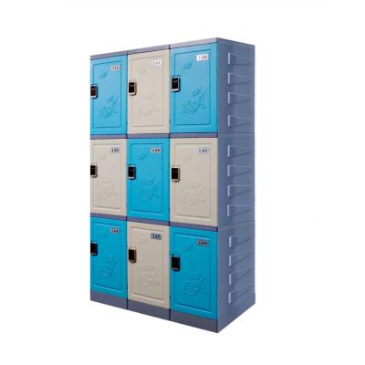 China Water Park Swimming Pool Accessories Smart Key Storage ABS Plastic Locker Cabinet for sale