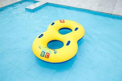 Китай Adults Kids Double Swimming Ring Water Pool Floating Tube For Water Park продается