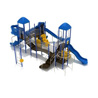 China OEM Galvainzed Steel Commercial Large Plastic Slide For Kids Play for sale