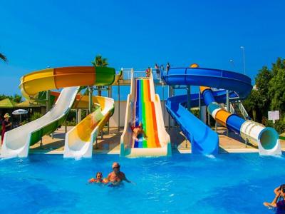 China OEM Aqua Park Outdoor Water Playground Fiberglass Water Slide for Sale for sale