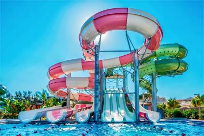 China 5m Height Kids Water Slide Aqua Park Playground Sports Play Equipment For Children for sale