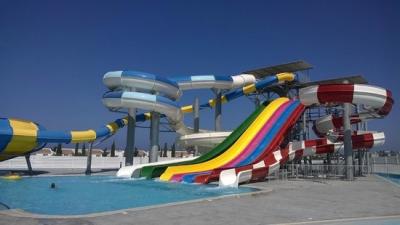 China OEM Outdoor Water World Park Swimming Pool Equipment Slides for Sale for sale