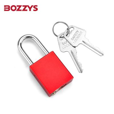 China automatic pop-up Anti-UV aluminum Padlock with Key retaining for Industrial lockout-tagout for sale