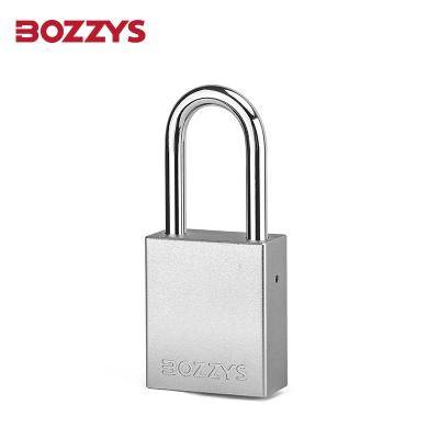 China Corrosion Resistance Aluminum Lockout Padlocks With Pop Up Hardened Steel Shackle for sale
