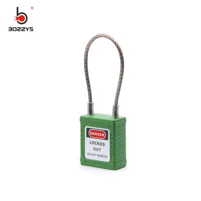 China BOSH Cheap Stainless Steel Wire Safety Padlock BD-G44 for sale