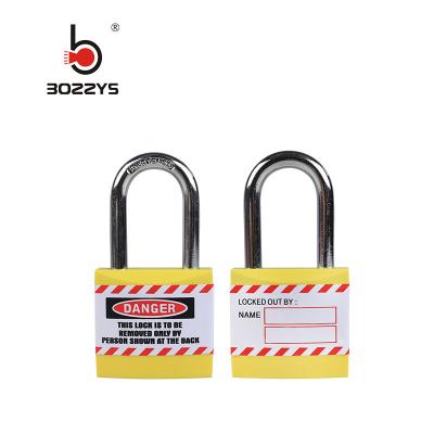 China Key Retaining Jacket Safety Padlock , Laser Printing Lock Out Tag Out Locks for sale