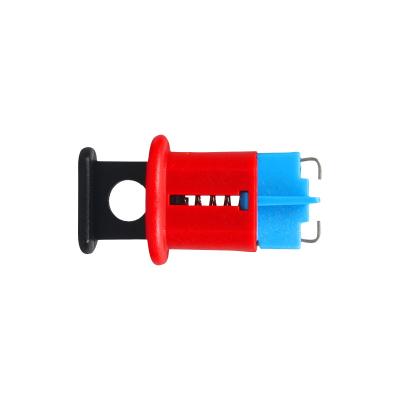 China Safety Electrical Lockout Devices Red Color For Single / Multi Pole Circuit Breaker for sale