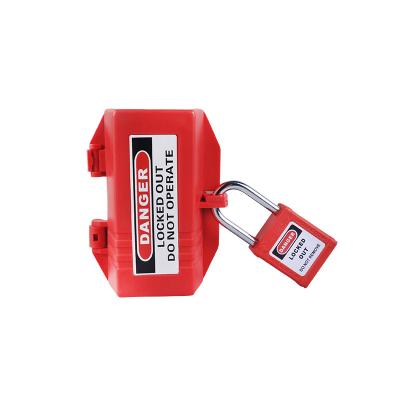 China Red Color Electrical Lockout Devices For Electrical Safety Equipment for sale