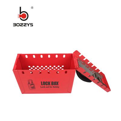 China Portable Steel loto safety lock Group Lockout Box for sale