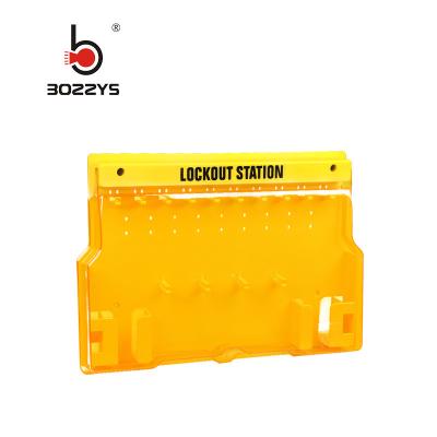China Durable Lockout Station Board PC Material With 4/10 Padlock Positions for sale