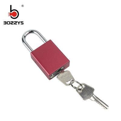 China Red Aluminium Padlock Steel Shackle Material 33MM Length Corrosion Resistant for sale