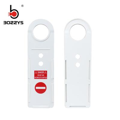 Chine Le lock-out blanc de sécurité de couleur étiquette l'OEM de largeur de la longueur 92MM de 213MM acceptable à vendre