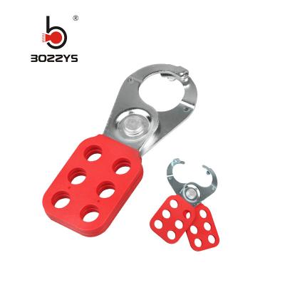 China BOSHI China Supplier Customized Color Steel Nylon Lockout Hasp for sale