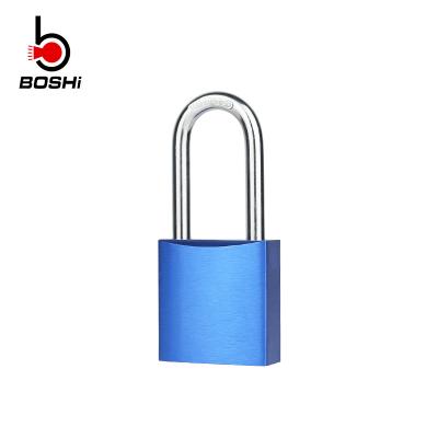 China Spray Painting Aluminum Safety Padlocks , Solid Structure Maximum Security Padlock for sale