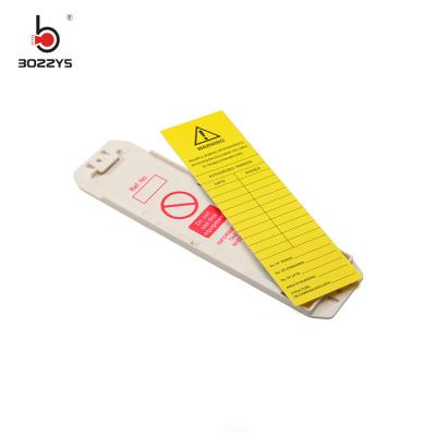 China Scafftag tag holder with PVC rewritable double-sided cardboard for sale