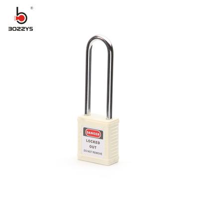 Chine BOSHI Cheap Price 76mm Steel Shackle Long Shackle Safety Padlocks à vendre