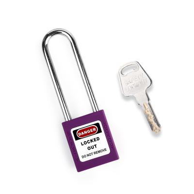China Explosion-proof certification Long steel beam Safety padlock for Industrial equipment lockout for sale